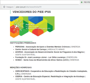 vencedores PIEE - IPSS